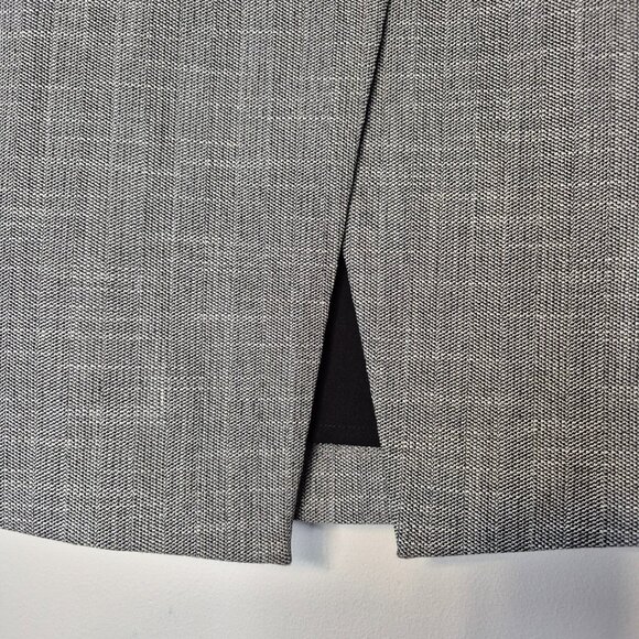 NWT Club Monaco Clert Jute Grey Pencil Skirt Size 0 - Picture 5 of 11